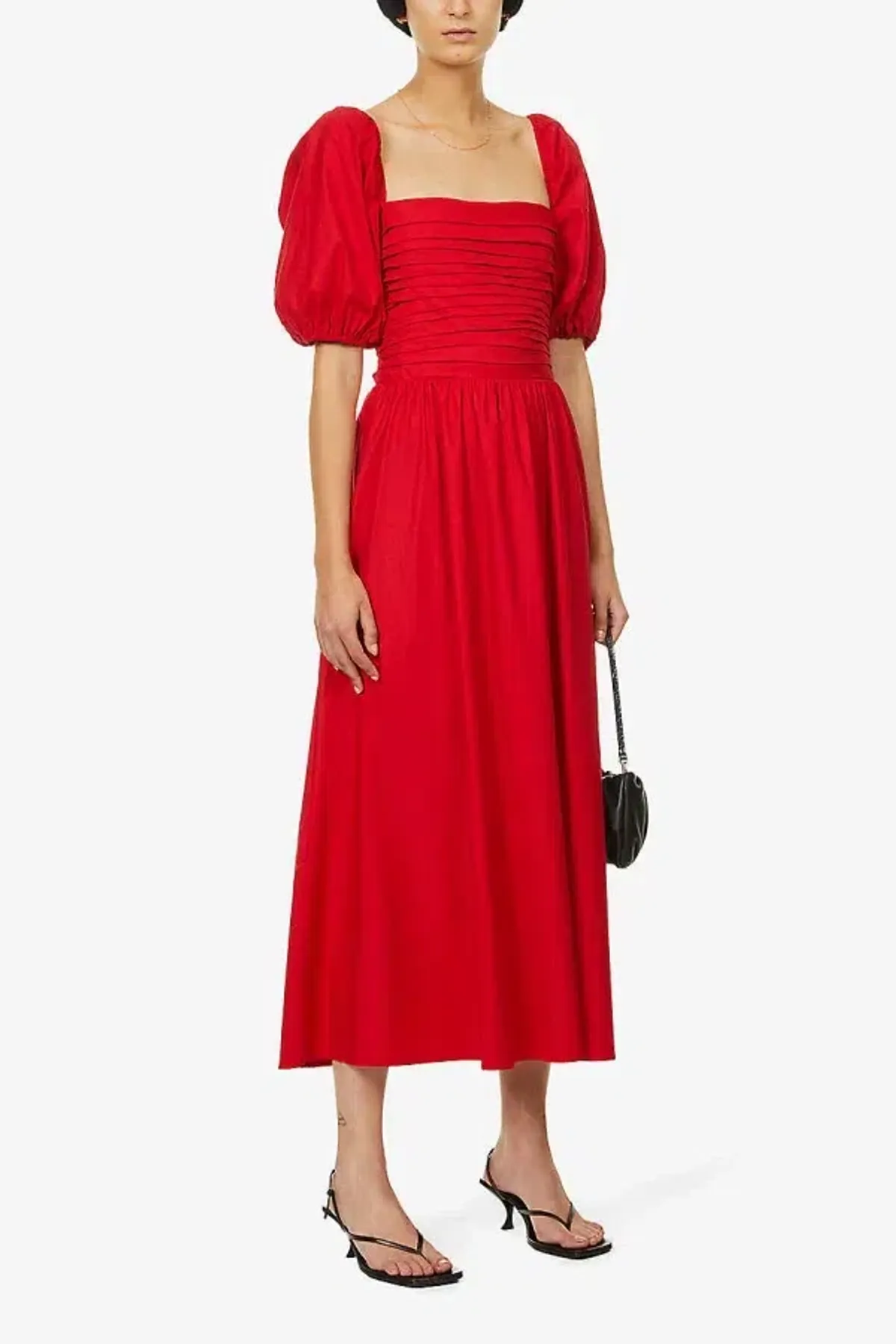 Reformation Rachelle Puff Sleeve Dress Size 10 - Image 1
