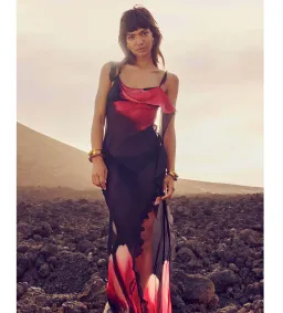 Rat & Boa Aurelia Dress Multi Size 8  for rent on The Volte - image 1