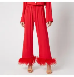 Sleeper Feather Pyjama Party Set Red Size UK 10 for rent on The Volte - image 4