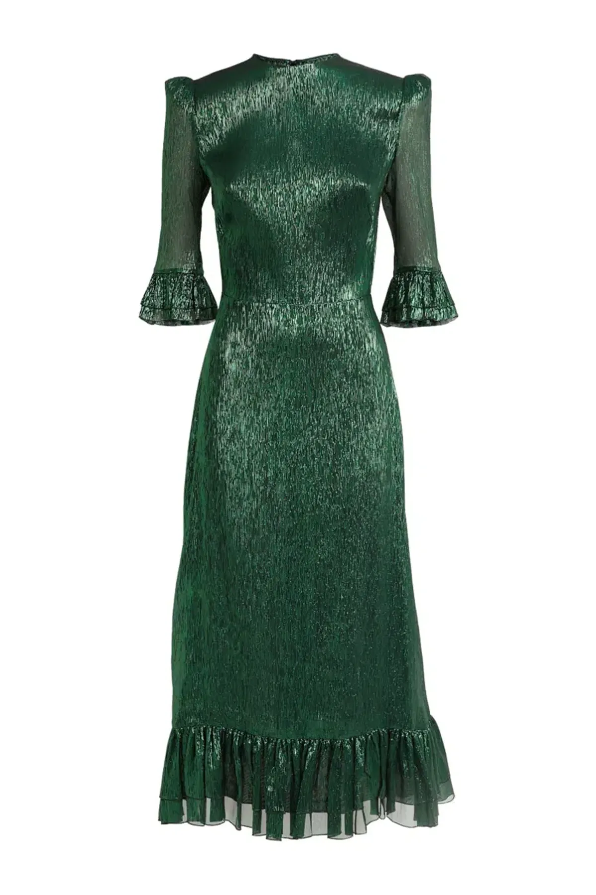 The Vampire's Wife The Falconetti Midi Dress Green Size UK 14 - Image 5