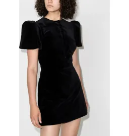 The Vampire’s Wife Heartbreak Puff Sleeve Dress Black Size UK 12 for rent on The Volte - image 3