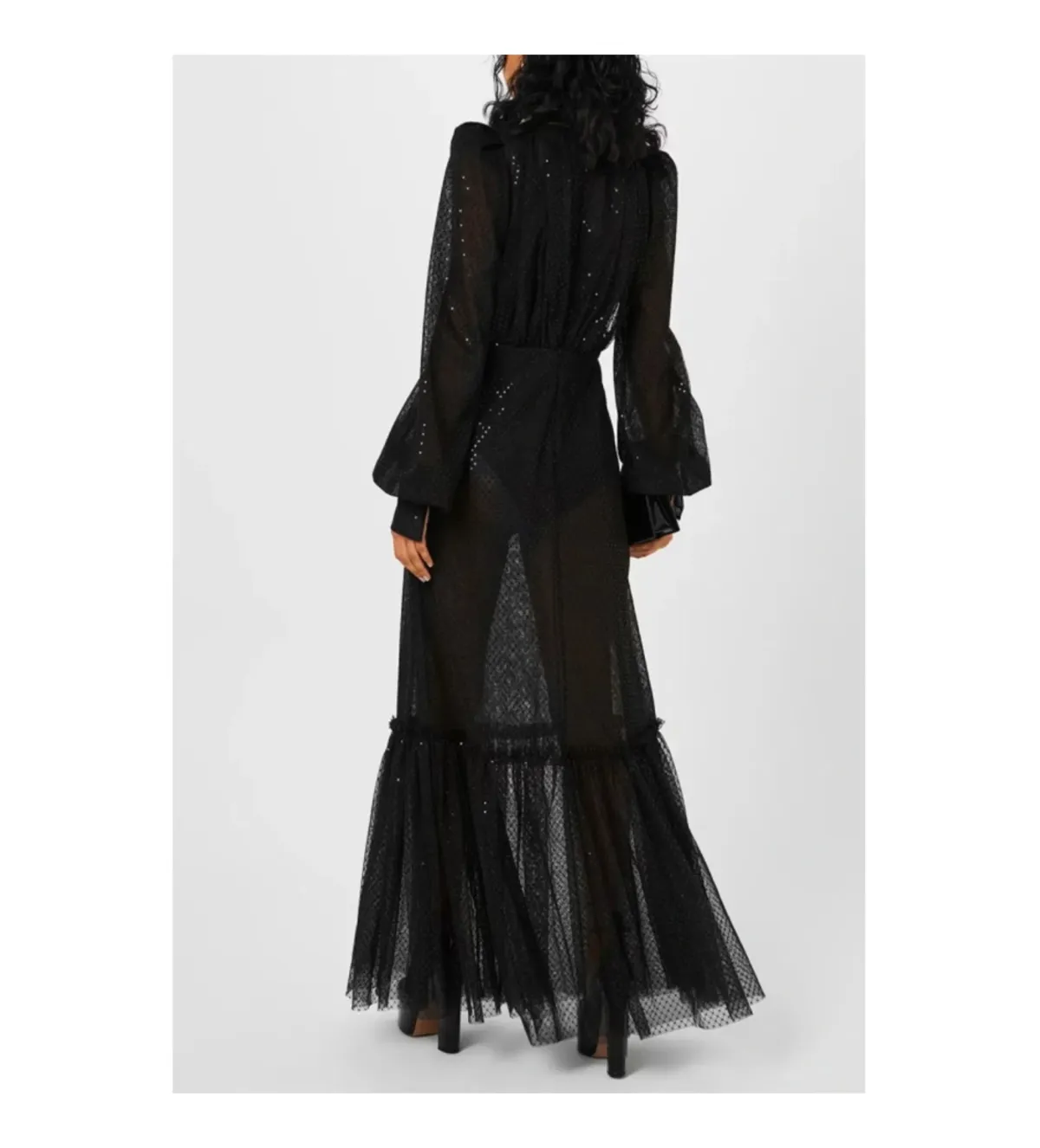 The Vampire’s Wife Royal Sorceress Gown in Black Size UK12 - Image 1