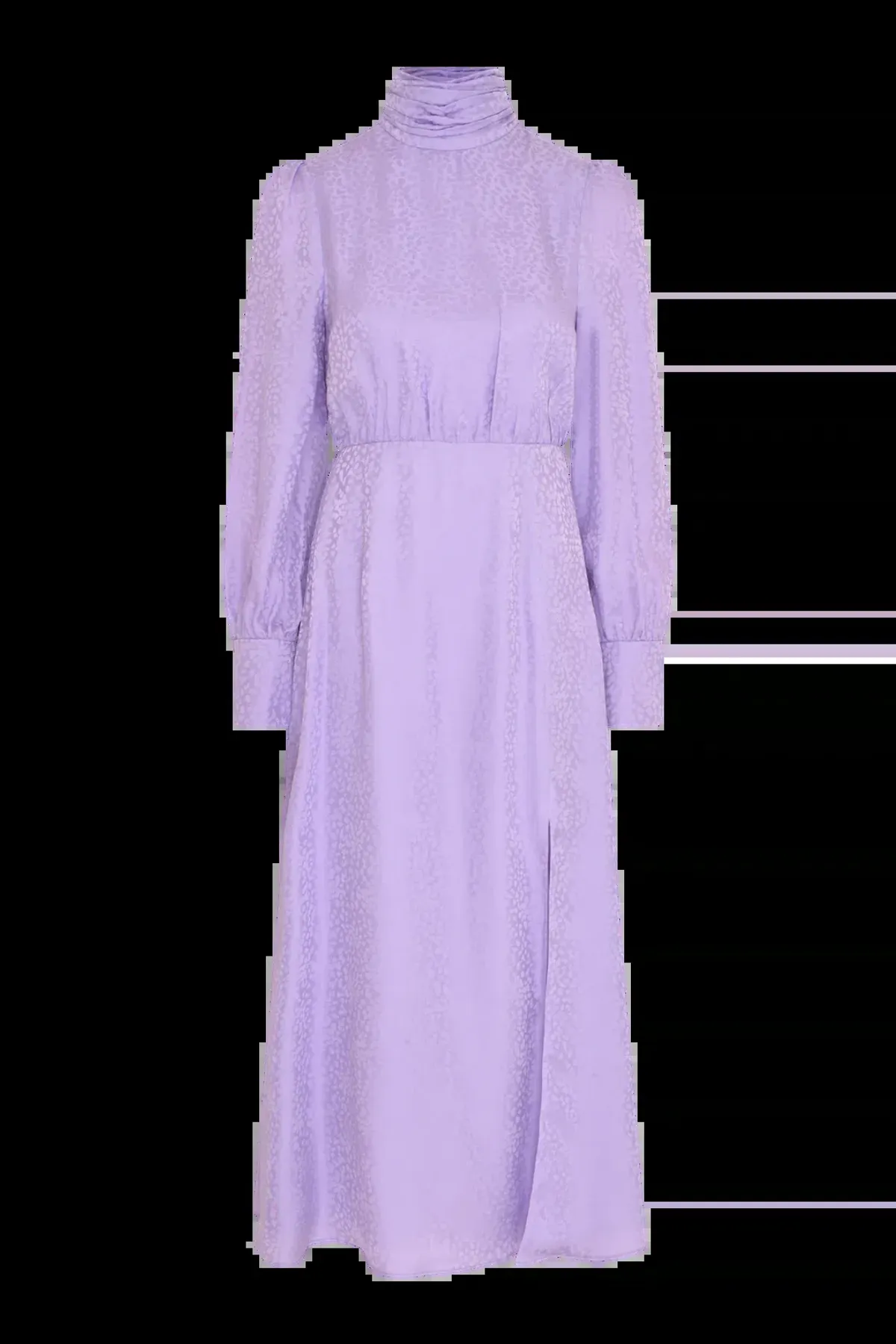 Olivia Rubin Gwen Midi Dress Lilac Size UK 14 - Image 4