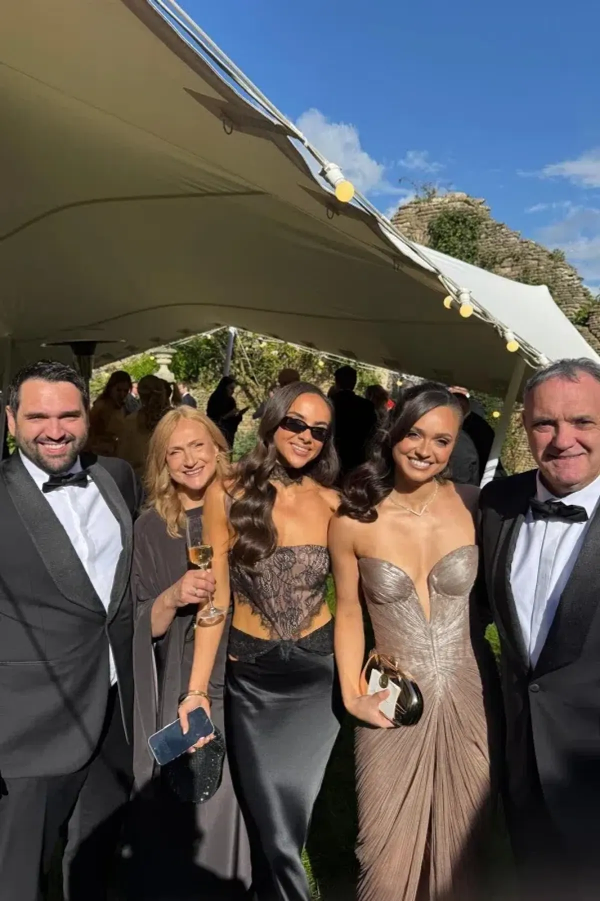 Maria Lucia Hohan Alessandra draped lamé gown - Image 10