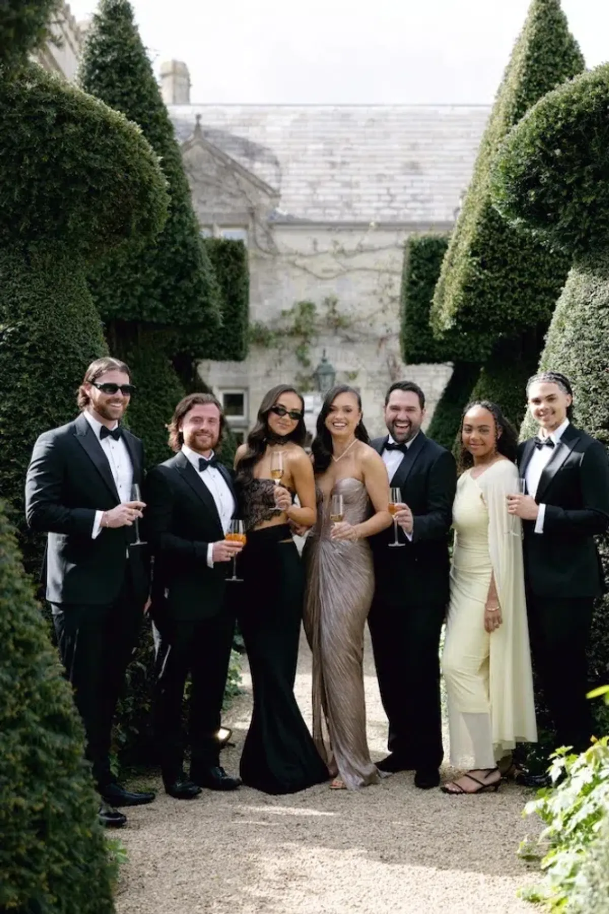 Maria Lucia Hohan Alessandra draped lamé gown - Image 8