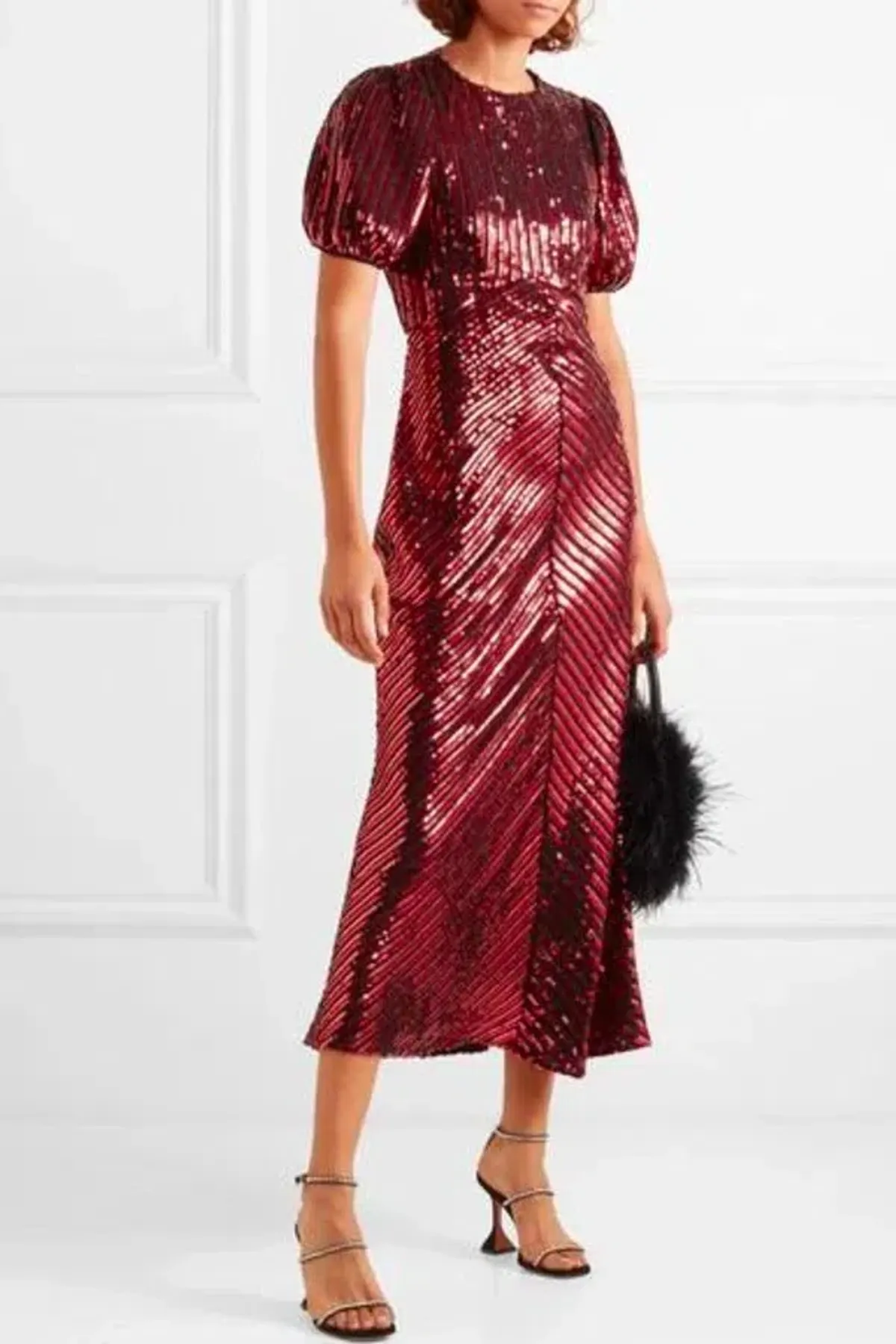Rixo Daisy Red (X Laura Jackson) Size 10 for rent on The Volte - main image