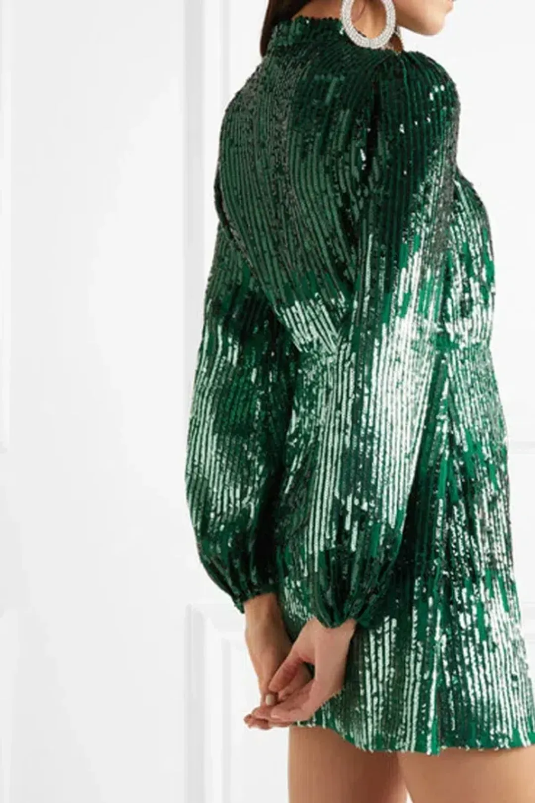 Rixo Samantha Sequin Dress Size 10 for rent on The Volte - main image