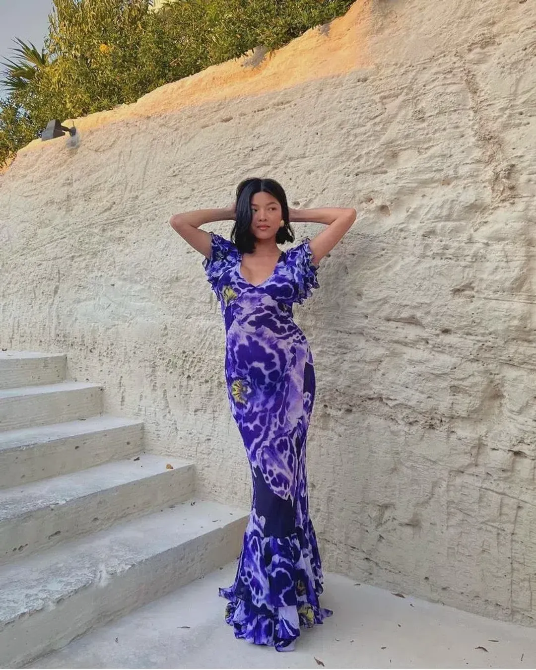 Rat & Boa Lucille Maxi Dress Size 12 for rent on The Volte - main image