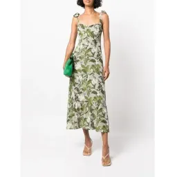 Reformation Nikita Tropical Maxi Dress Floral Size UK 10 for rent on The Volte - image 1