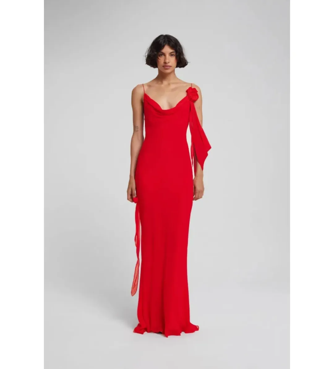 Rat & Boa Sirena Maxi Dress Red Size M/UK 10 for rent on The Volte - main image