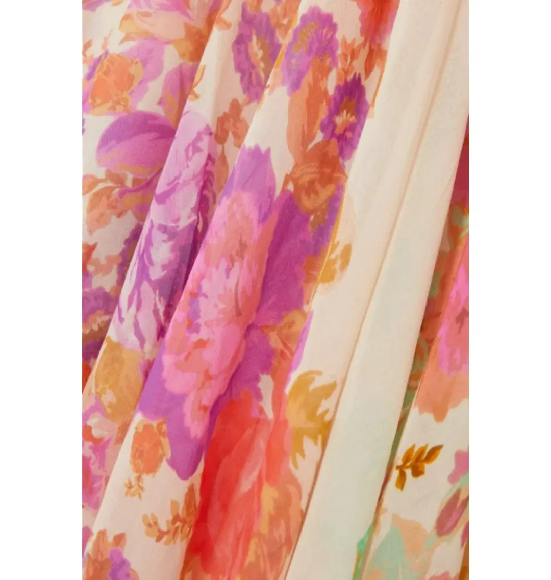 Zimmermann Raie Cut Out Dress Multi Size UK 12 for rent on The Volte - main image