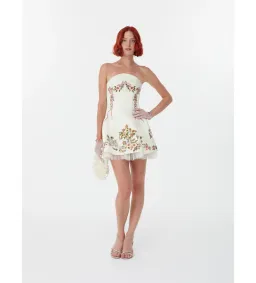 Clio Peppiatt Peacock Dress Print Size 10  for rent on The Volte - image 1