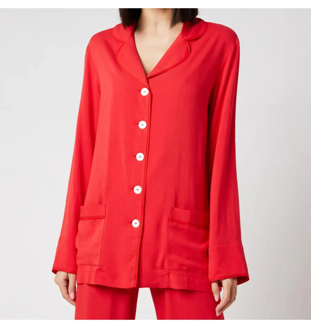 Sleeper Feather Pyjama Party Set Red Size UK 10 for rent on The Volte - main image