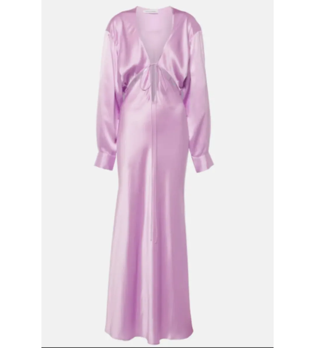 Christopher Esber Triquetra Cut Out Dress Pink Size 12  for rent on The Volte - main image