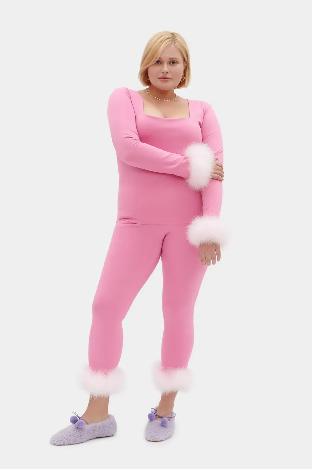 Sleeper Weekend Chic Set Pink Size L / UK 12 for rent on The Volte - main image