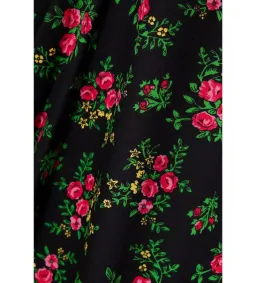 The Vampire's Wife Villanelle Rose Dress Black Size 8 for rent on The Volte - image 4