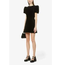 The Vampire’s Wife Heartbreak Puff Sleeve Dress Black Size UK 12 for rent on The Volte - image 2