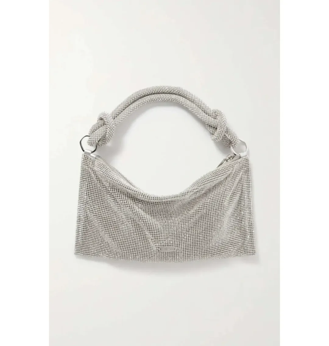 Cult Gaia Hera Nano Crystal Bag Silver  for rent on The Volte - main image