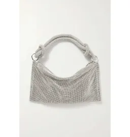Cult Gaia Hera Nano Crystal Bag Silver  for rent on The Volte - image 4