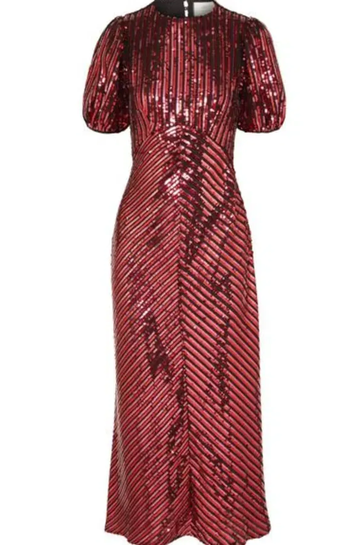 Rixo Daisy Red (X Laura Jackson) Size 8 - Image 2