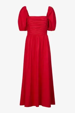 Reformation Rachelle Puff Sleeve Dress Size 10 for rent on The Volte - image 2