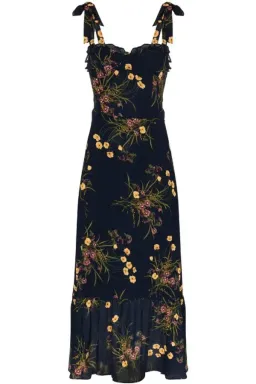 Reformation Nikita Navy Floral Size 12 for rent on The Volte - image 2