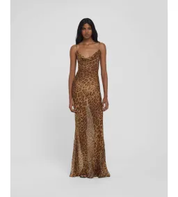 Rat & Boa Valentina Dress in Leopard Print Size UK 12 for rent on The Volte - image 1