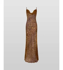 Rat & Boa Valentina Dress in Leopard Print Size UK 12 for rent on The Volte - image 5