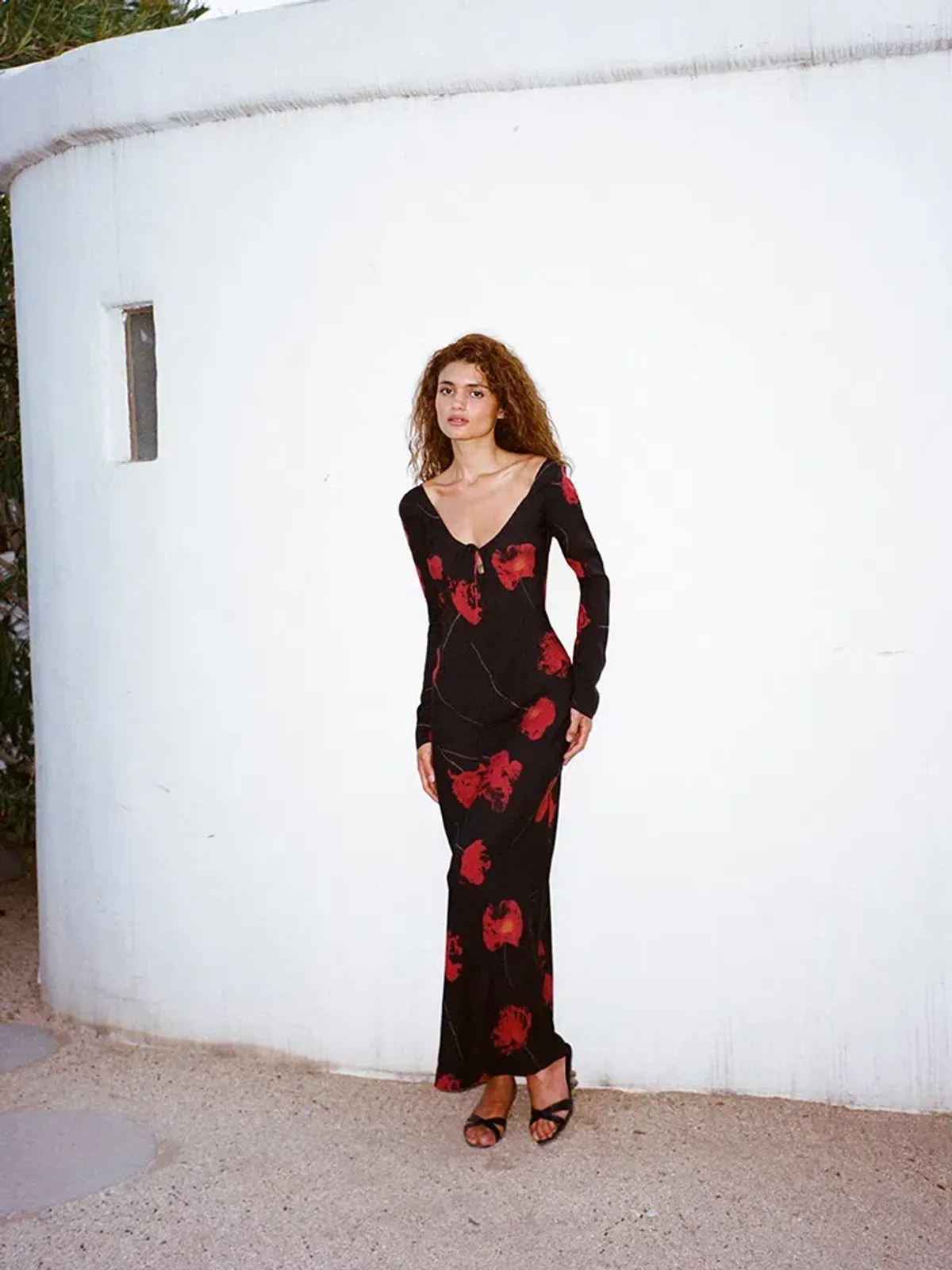 Realisation Par The Selma Maxi Dress Euphoria Noir Size UK 10 - Image 1