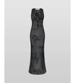 Rat & Boa Rent Giulia Sequin Dress Black Size 8 for rent on The Volte - image 3