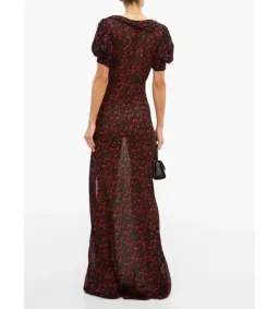 Rat & Boa Magnolia Maxi Dress Floral Size UK 12 for rent on The Volte - image 2