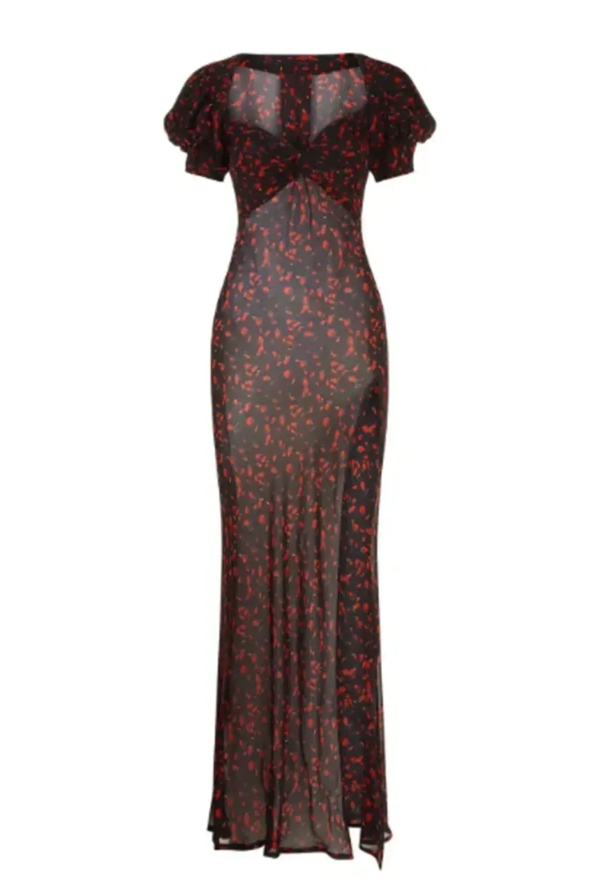 Rat & Boa Magnolia Maxi Dress Floral Size UK 12 - Image 3