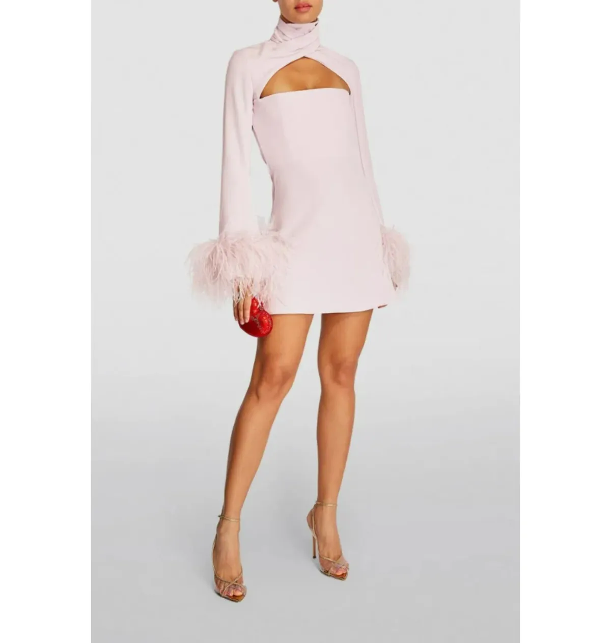 16Arlington Odessa Mini Dress Pink Size UK 12 - Image 1