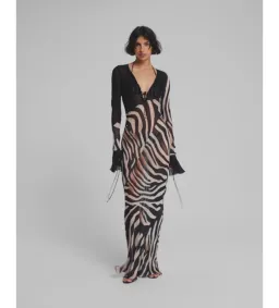 Rat & Boa Sabine Zebra Dress Print Size 8 for rent on The Volte - image 1