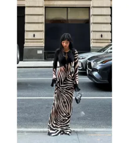 Rat & Boa Sabine Zebra Dress Print Size 8 for rent on The Volte - image 5