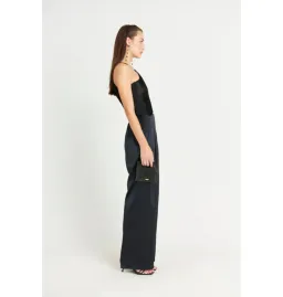 Cult Gaia Quella Fringe Top Black Size L / UK 12 for rent on The Volte - image 2