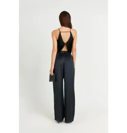 Cult Gaia Quella Fringe Top Black Size L / UK 12 for rent on The Volte - image 4