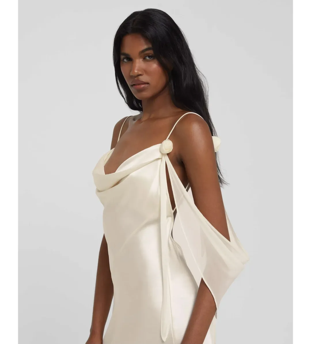 Rat & Boa Lorela Slip Dress White Size 10 for rent on The Volte - main image