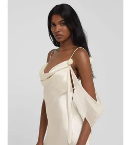 Rat & Boa Lorela Slip Dress White Size 10 for rent on The Volte - image 2