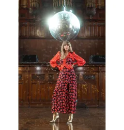 Queens Of Archive Chrissie NYC Dress Floral Size UK 10 for rent on The Volte - image 1