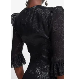 The Vampire’s Wife Falconetti Dress in Black Size UK 14 for rent on The Volte - image 3