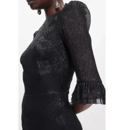 The Vampire’s Wife Falconetti Dress in Black Size UK 14 for rent on The Volte - image 2