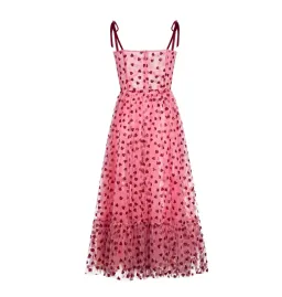 Lirika Matoshi Hearty Corset Dress Pink Size L / UK 12 for rent on The Volte - image 5
