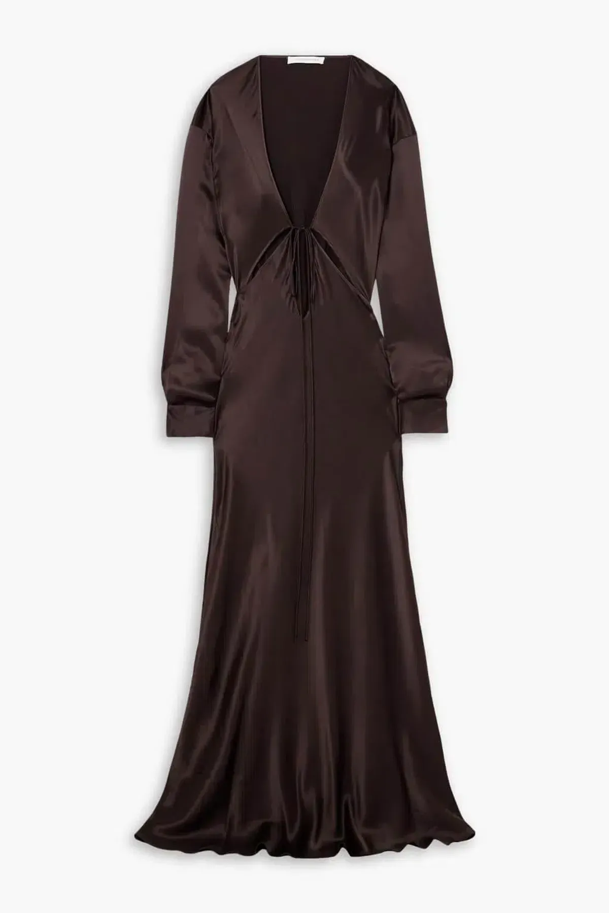 Christopher Esber Triquetra Cut Out Maxi Dress Black Size UK 12 - Image 3