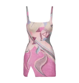 Oceanus Sofia Mini Dress Print Size UK 10 for rent on The Volte - image 6