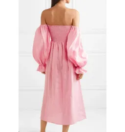Sleeper Atlanta Dress in Pink Size UK 8 for rent on The Volte - image 2