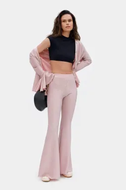 Sleeper Venera Lurex Lounge Suit Pink Size M / AU 10 for rent on The Volte - image 2