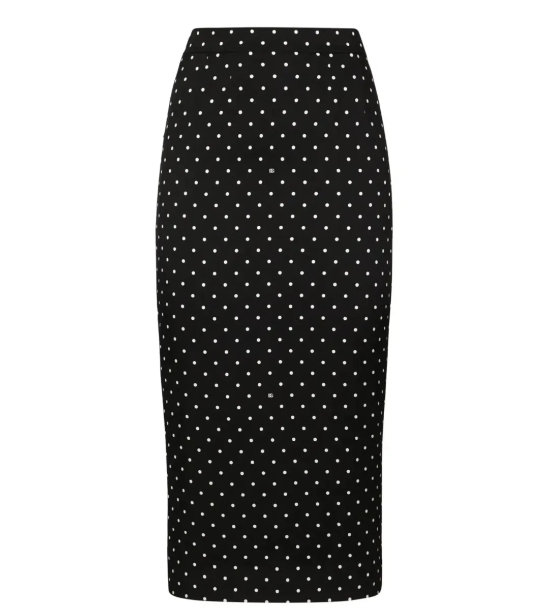 Dolce & Gabanna Polka Dot Pencil Skirt Size 42 / UK 10 for rent on The Volte - main image