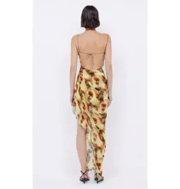 Bec & Bridge Fiore Open Back Maxi Dress Print Size 8 for rent on The Volte - image 3