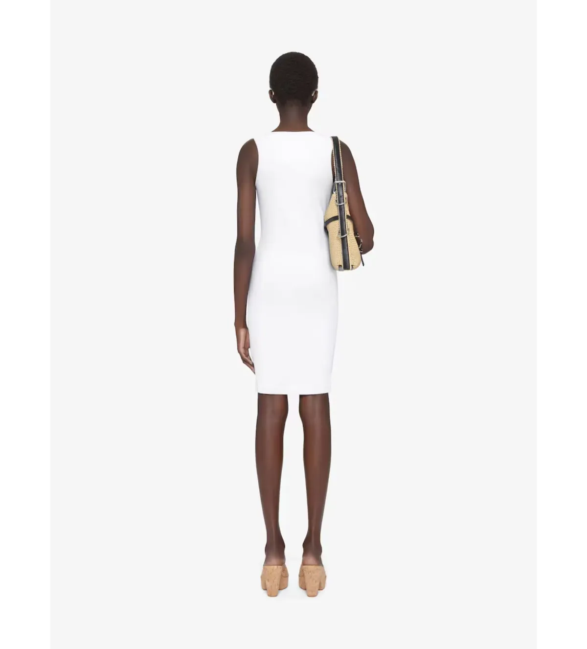 Givenchy 4D Logo Tank Dress White Size S / UK S - Image 3